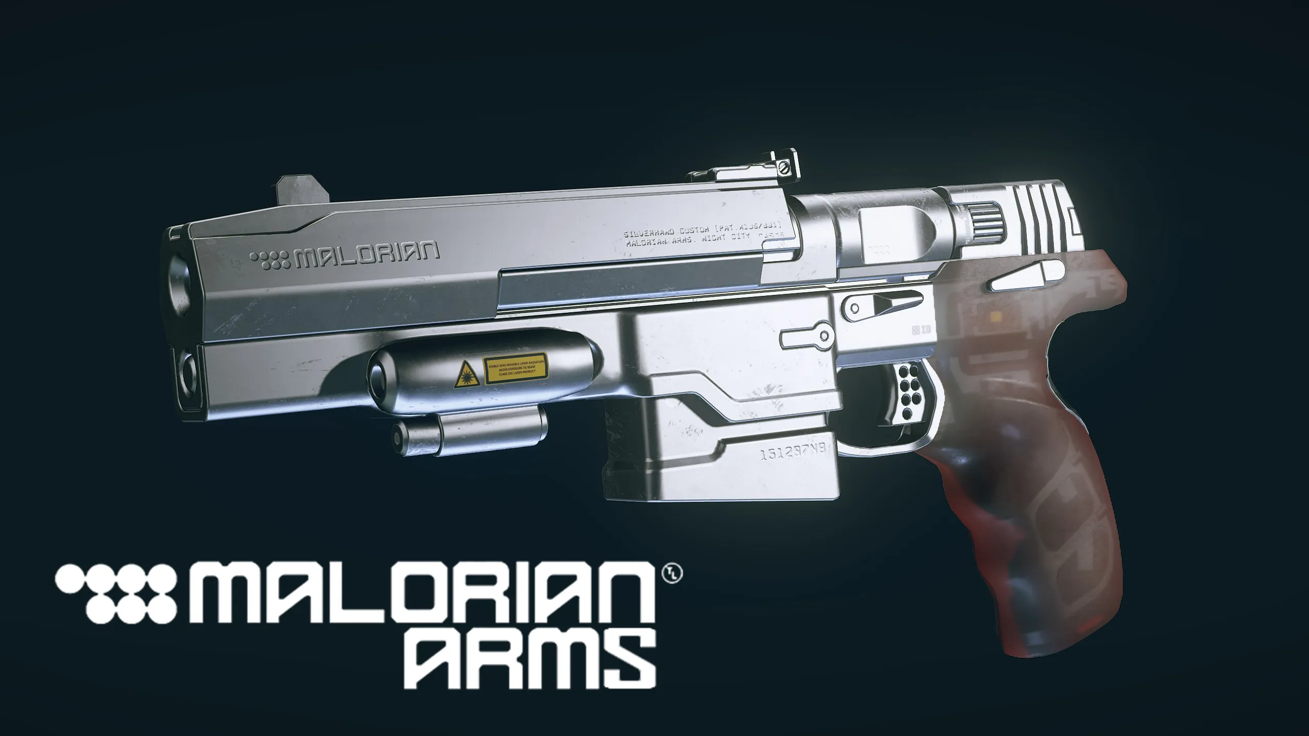 サイバーパンク | リボルバー モデルガン | Malorian |コスプレ道具