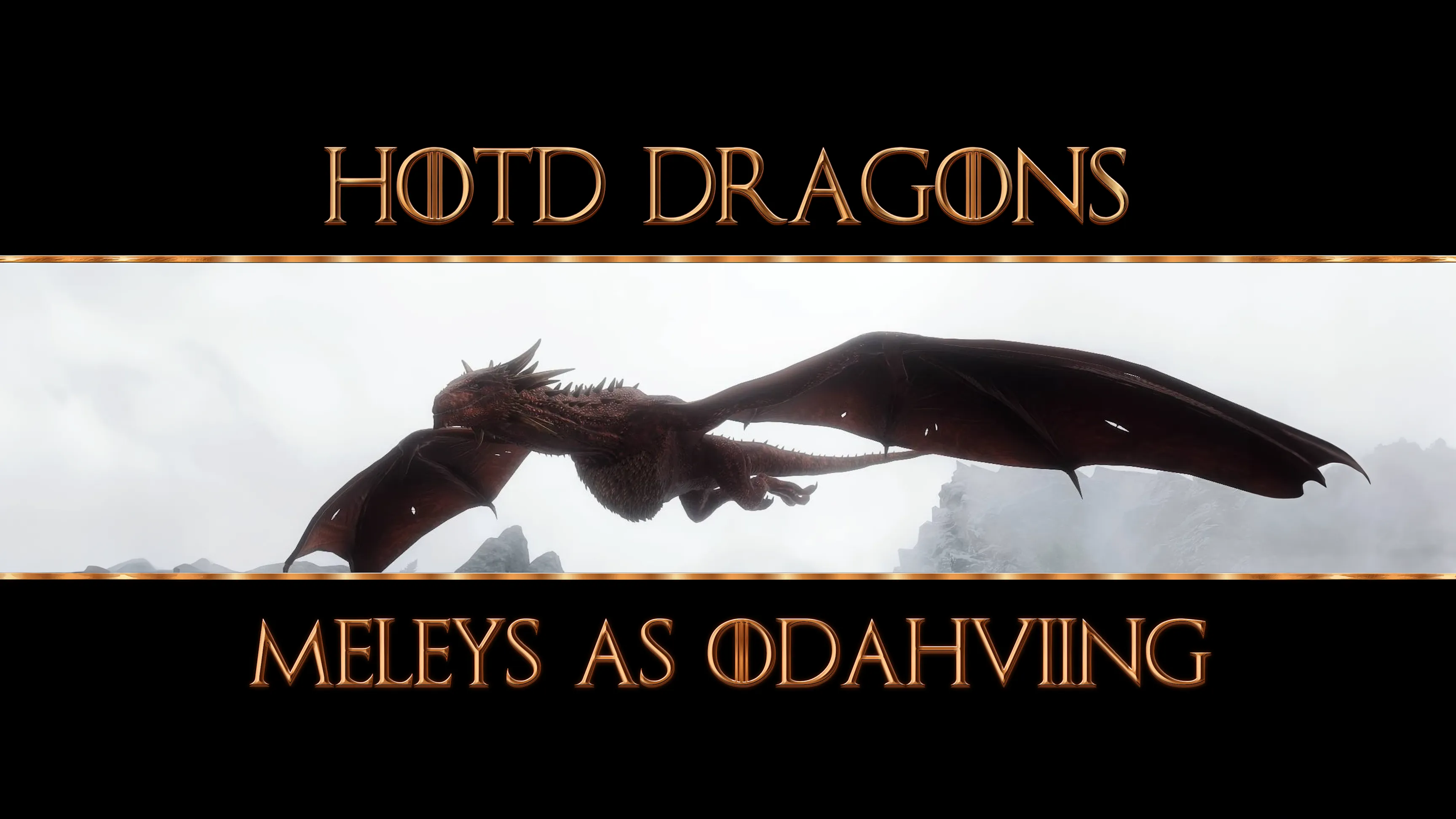 Skyrim Creations - [XB] HOTD Dragons - Meleys as Odahviing 2k