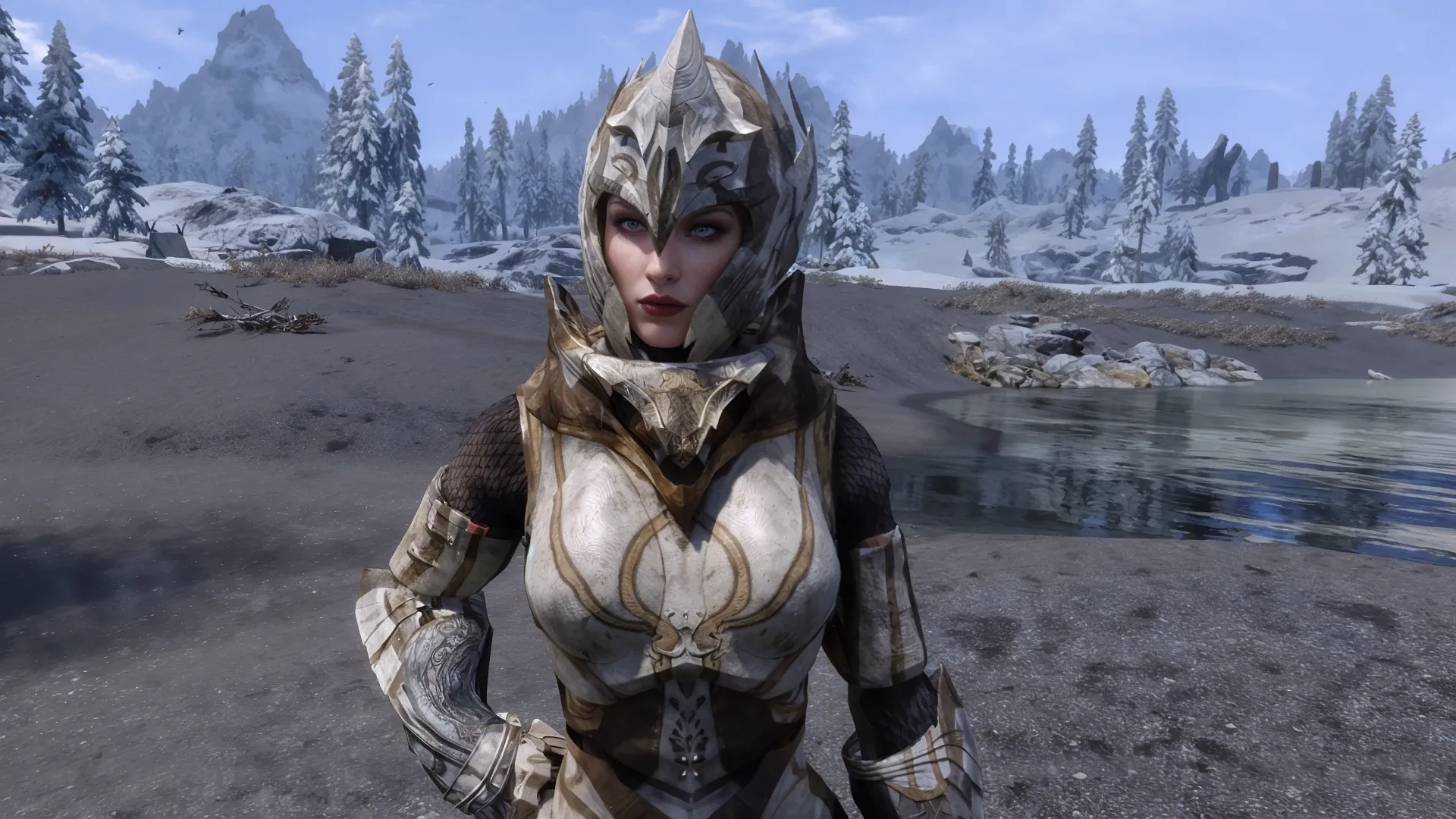 Творения для Skyrim — Get Ancient Elven Ivory Armor Mod For Skyrim