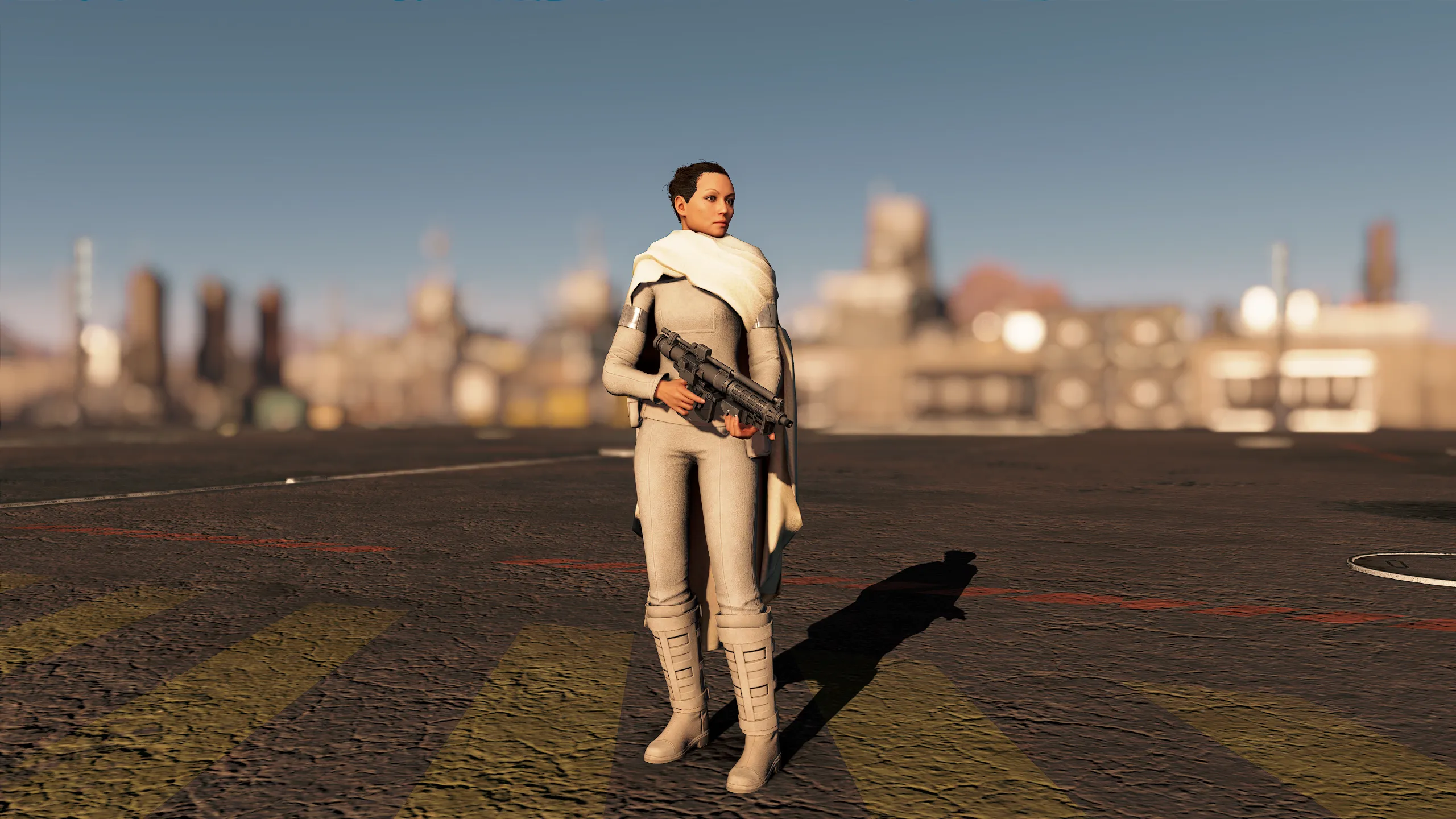 Starfield Creations - Star Wars Clone Wars Outfits (Anakin - Obi-Wan - Padme )