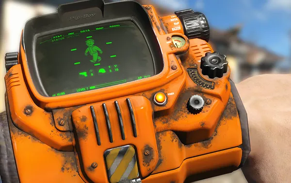 Fallout 4 Creations - Pip-Boy塗装ジョブ - オレンジ