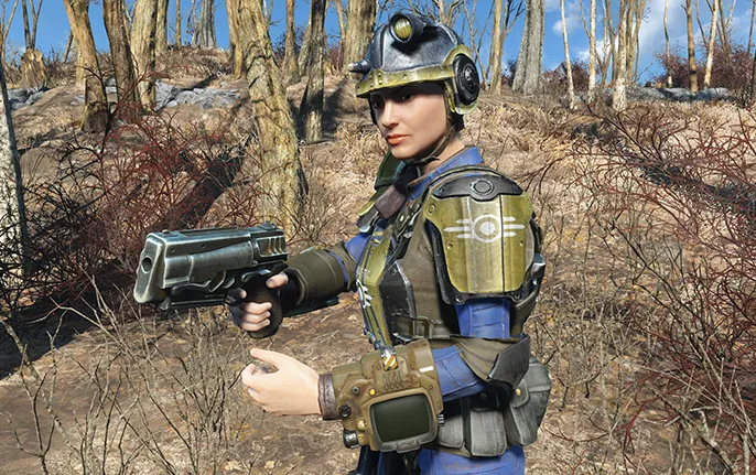 フォールアウトVRスキンセット Fallout 4 クリエーション - Pintura para armadura - Vault-Tec