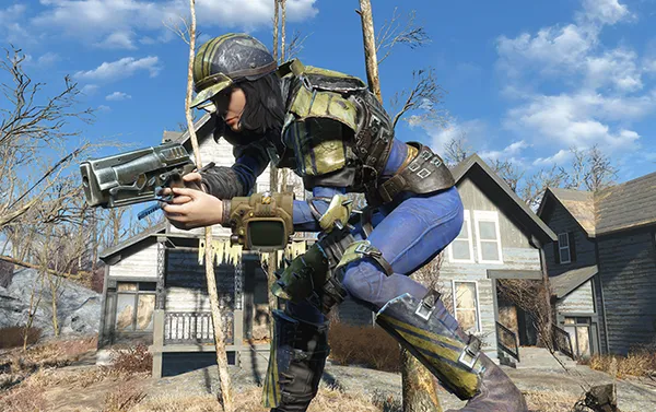 Fallout 4 クリエーション - Pintura para armadura - Vault-Tec
