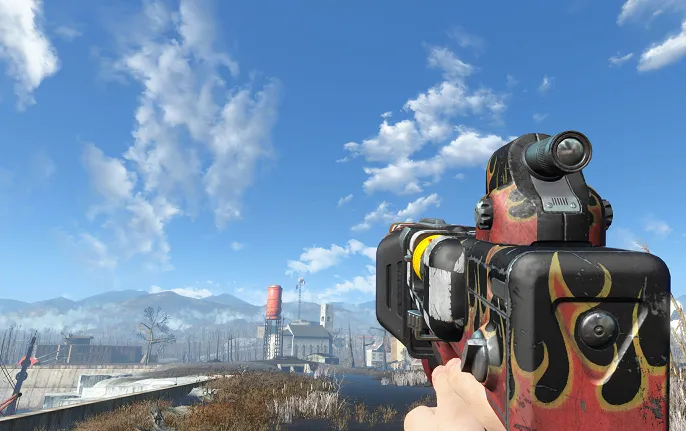 Fallout 4 Creations – 武器塗装ジョブ - アトムキャッツ – Einzelheiten