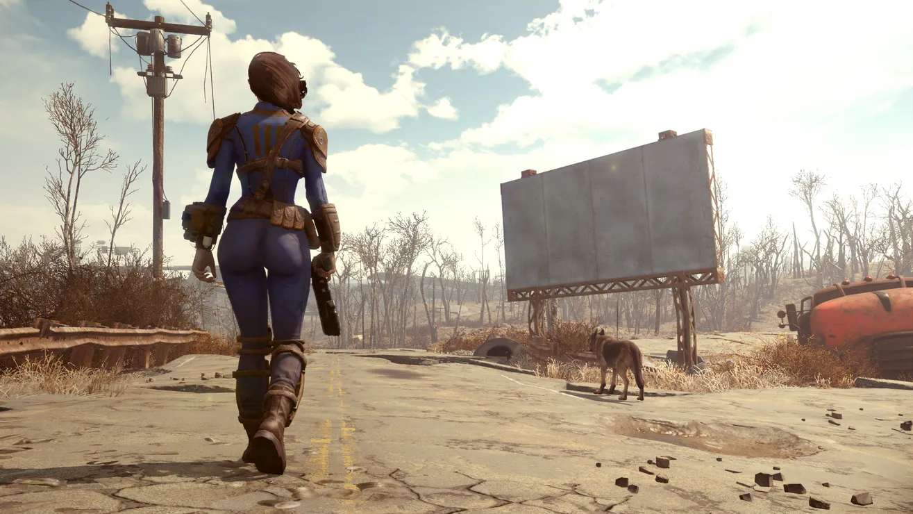 vibrating rimming butt plug New Vault Suit Fix at Fallout 4 Nexus main image 0