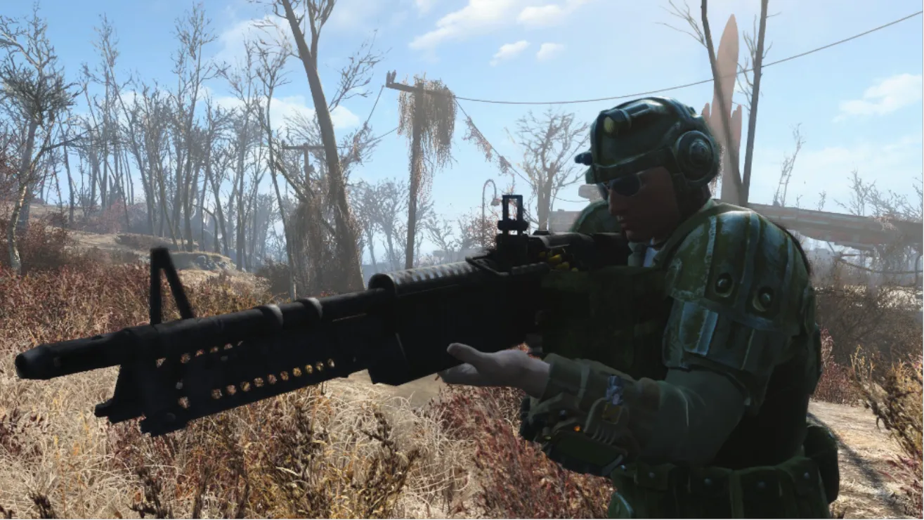 Fallout 4 Creations - M60 Light Machine Gun