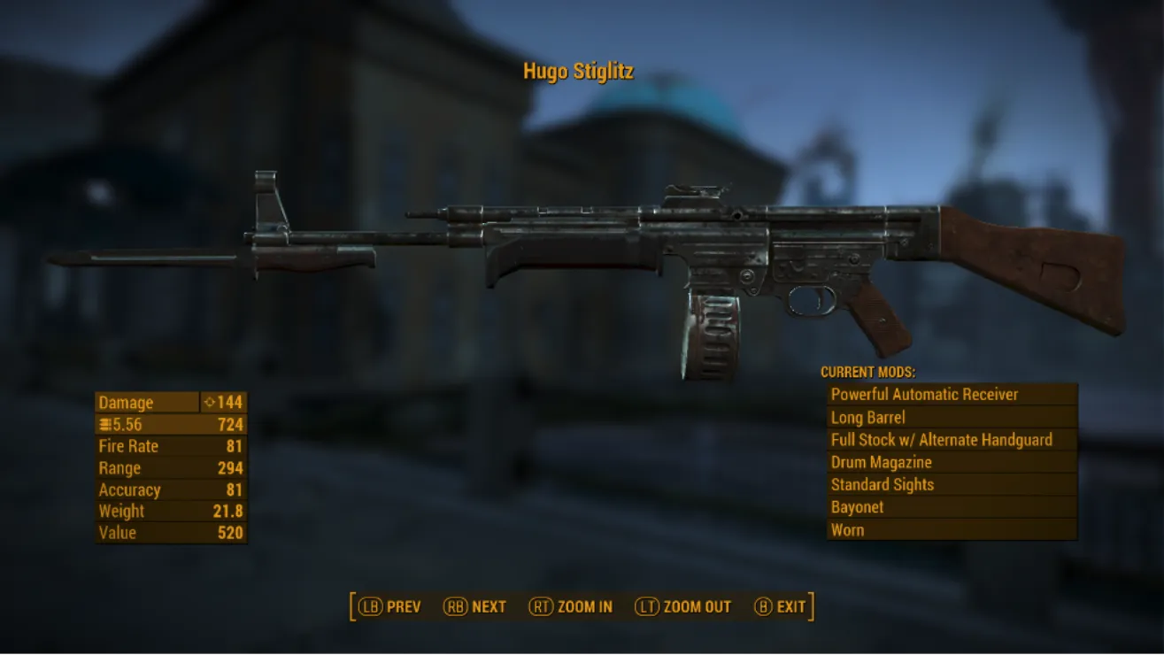 Fallout 4创作- Sturmgewehr 44/STG44 [XB1] by Sam Fisher