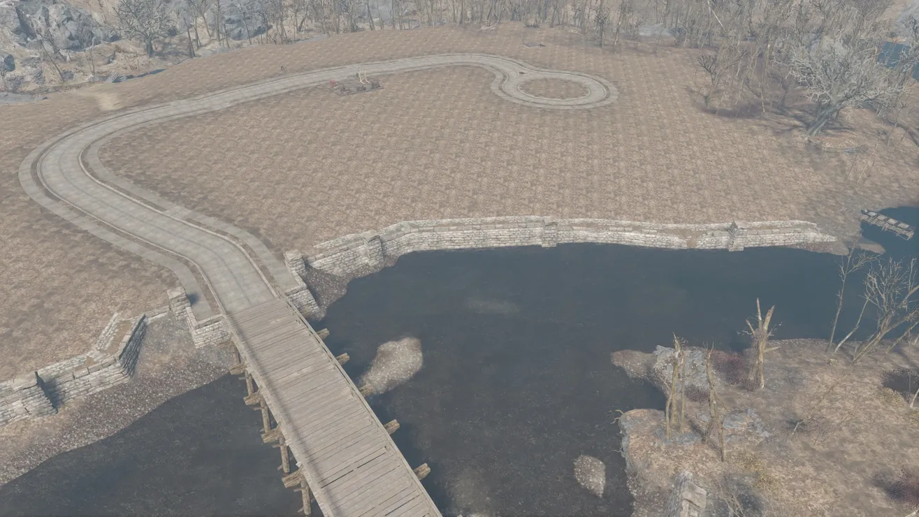 荒地　fallout 4枚セット Fallout 4 クリエーション - Clean & Smooth: Sanctuary Hills