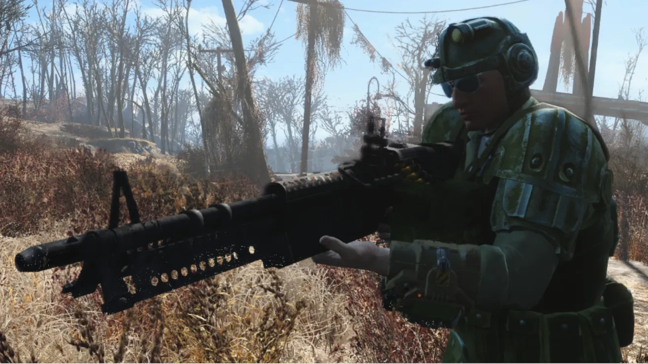 Fallout 4 クリエーション - M60 Light Machine Gun (PC)