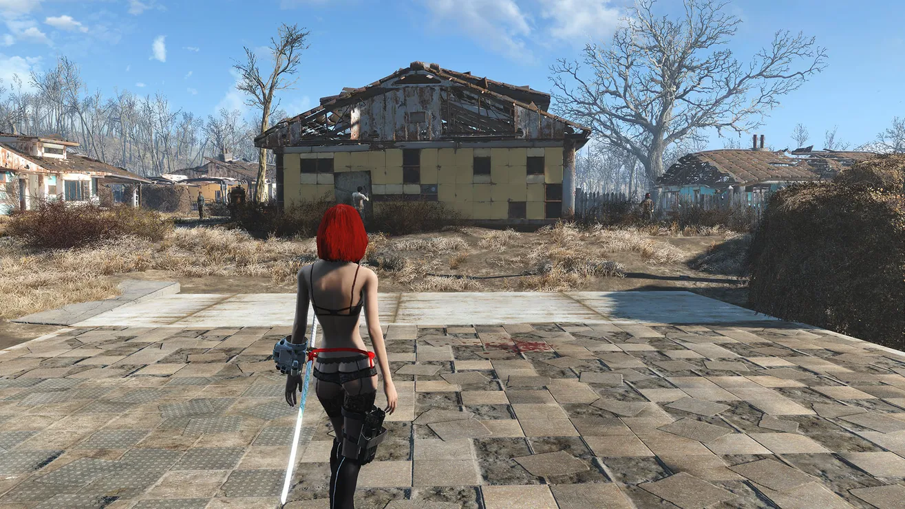 Fallout 4 クリエーション - Sexy Lingerie - Optional (Slim_CBBE_BBP