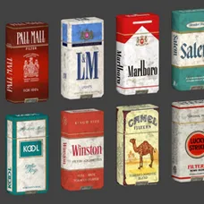 can you still buy packs of 10 cigarettes Packet of 10 cigarettes Stock Photo