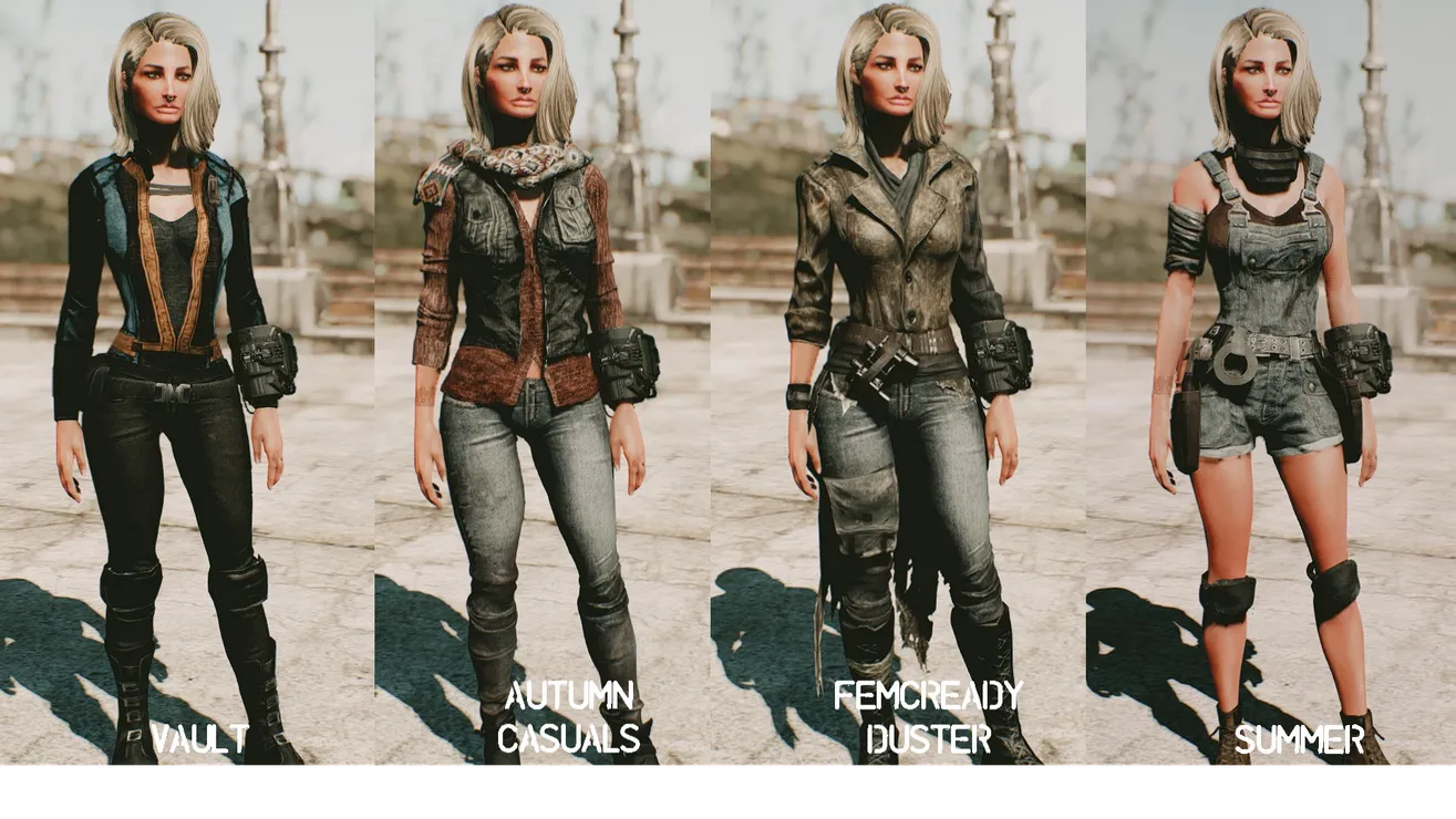 fallout 4 sexy clothing Fallout 4 Wasteland Fashion Mod Is Stylish And Sexy main image 1