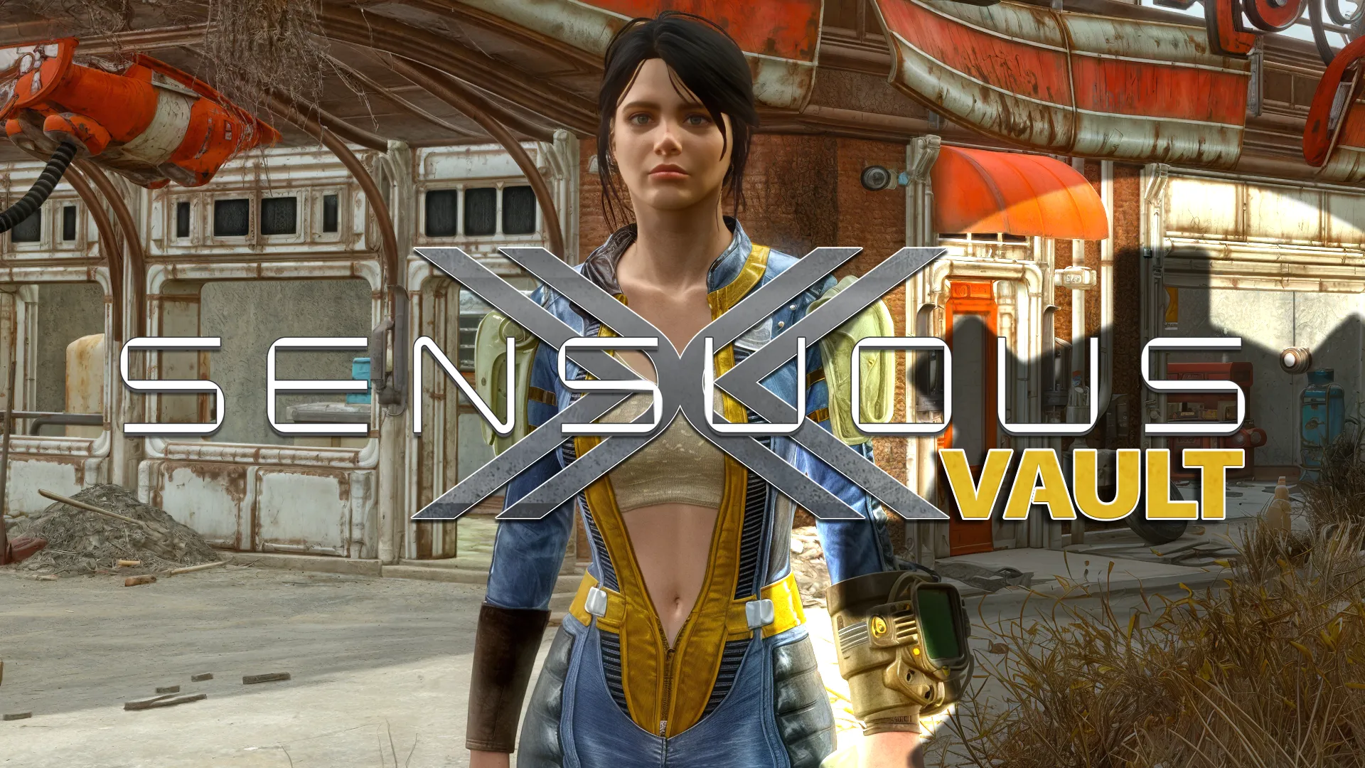 sex sleeve toy Vault Jumpsuit From Fallout Inspired Cosplay Costume (please Read  Description Below) main image 0