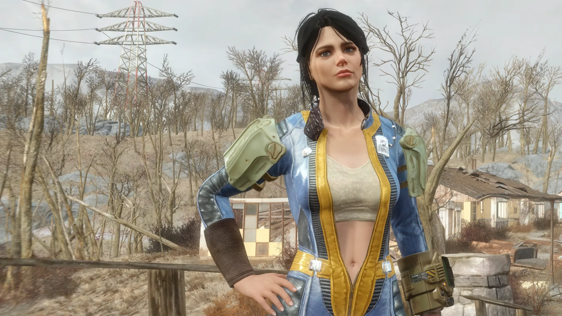 Fallout 4 Creations - FA - 'X-Sensuous' Vault Suit Casuals - Relaxed Add-On  (CBBE Curvy + BT3)