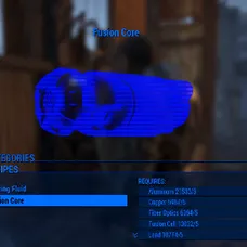 Fusion Core Crafting