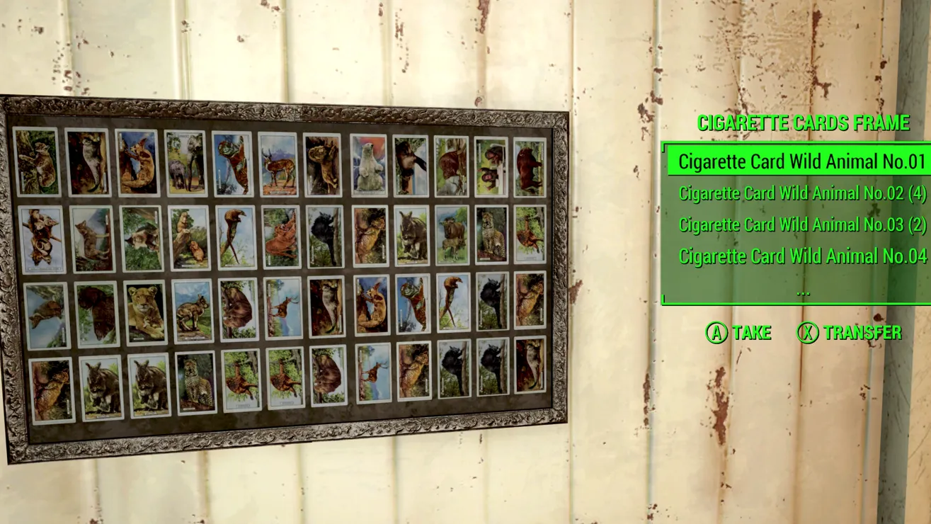 fallout london cigarette cards Fallout 4 Creations - Cigarette Card
