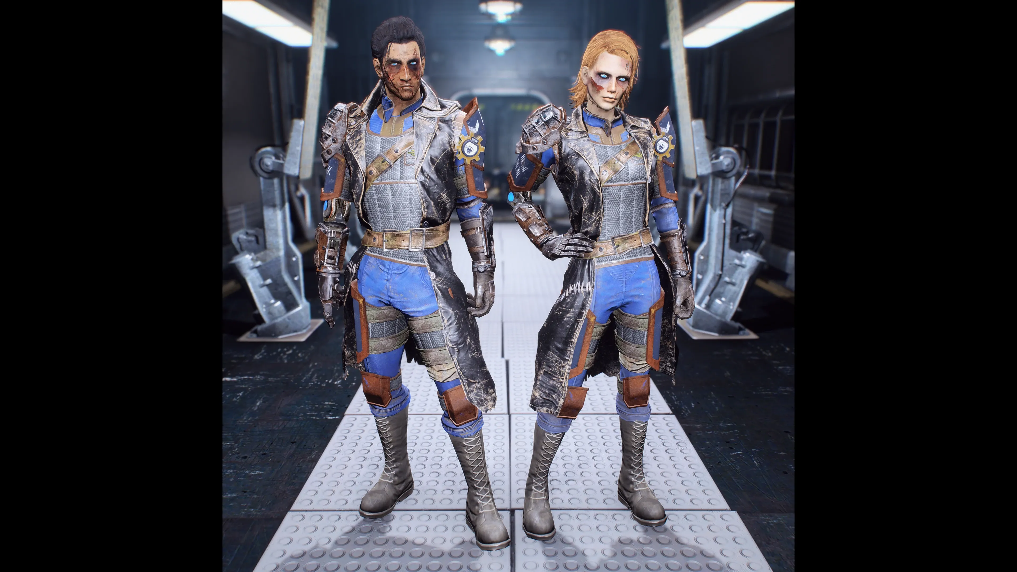 フォールアウトVRスキンセット Fallout 4 Creations - Vault Mashup Redux
