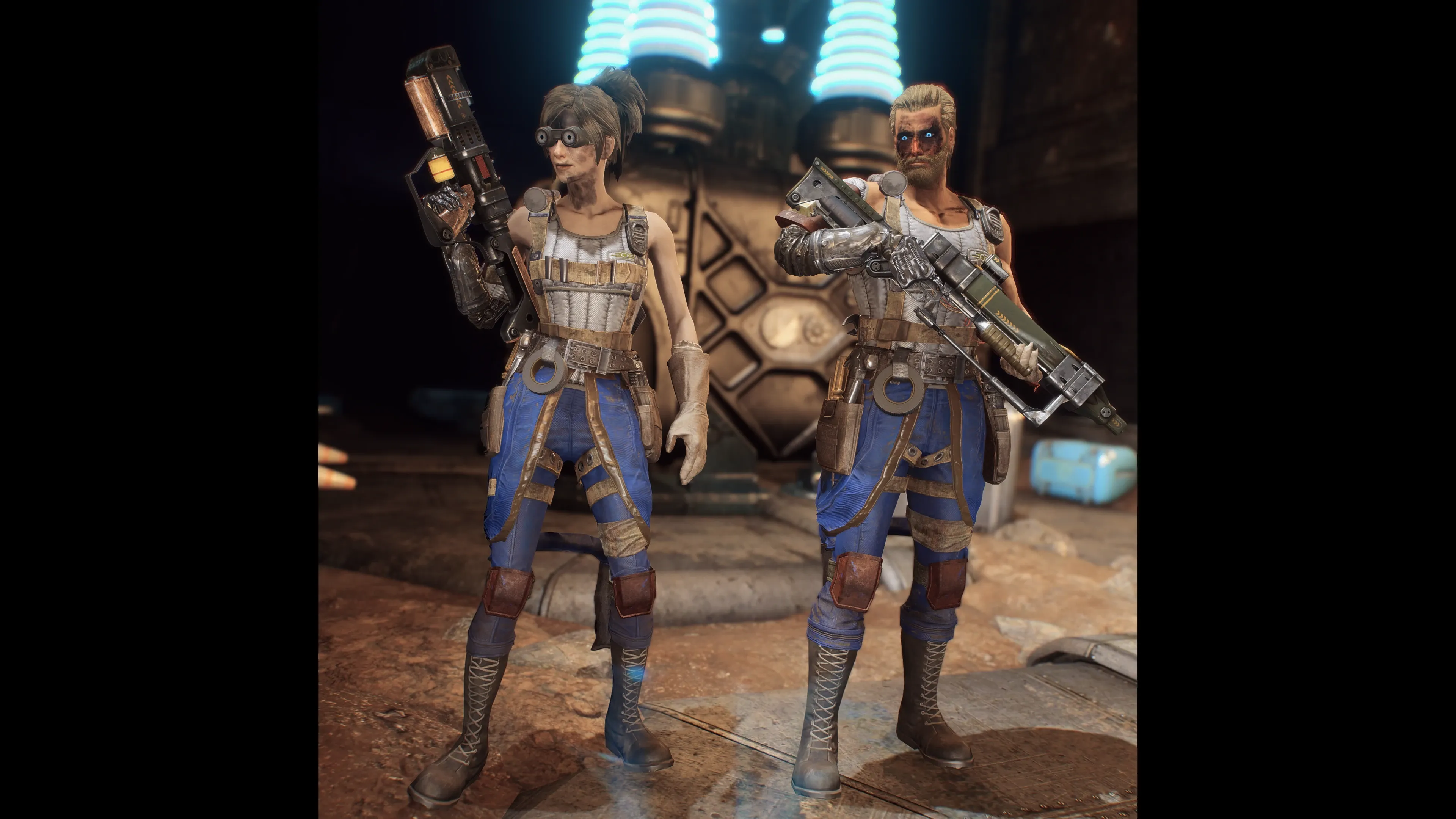 フォールアウトVRスキンセット Fallout 4 Creations - Vault Mashup Redux