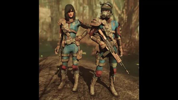 フォールアウトVRスキンセット Fallout 4 Creations - Vault Mashup Redux