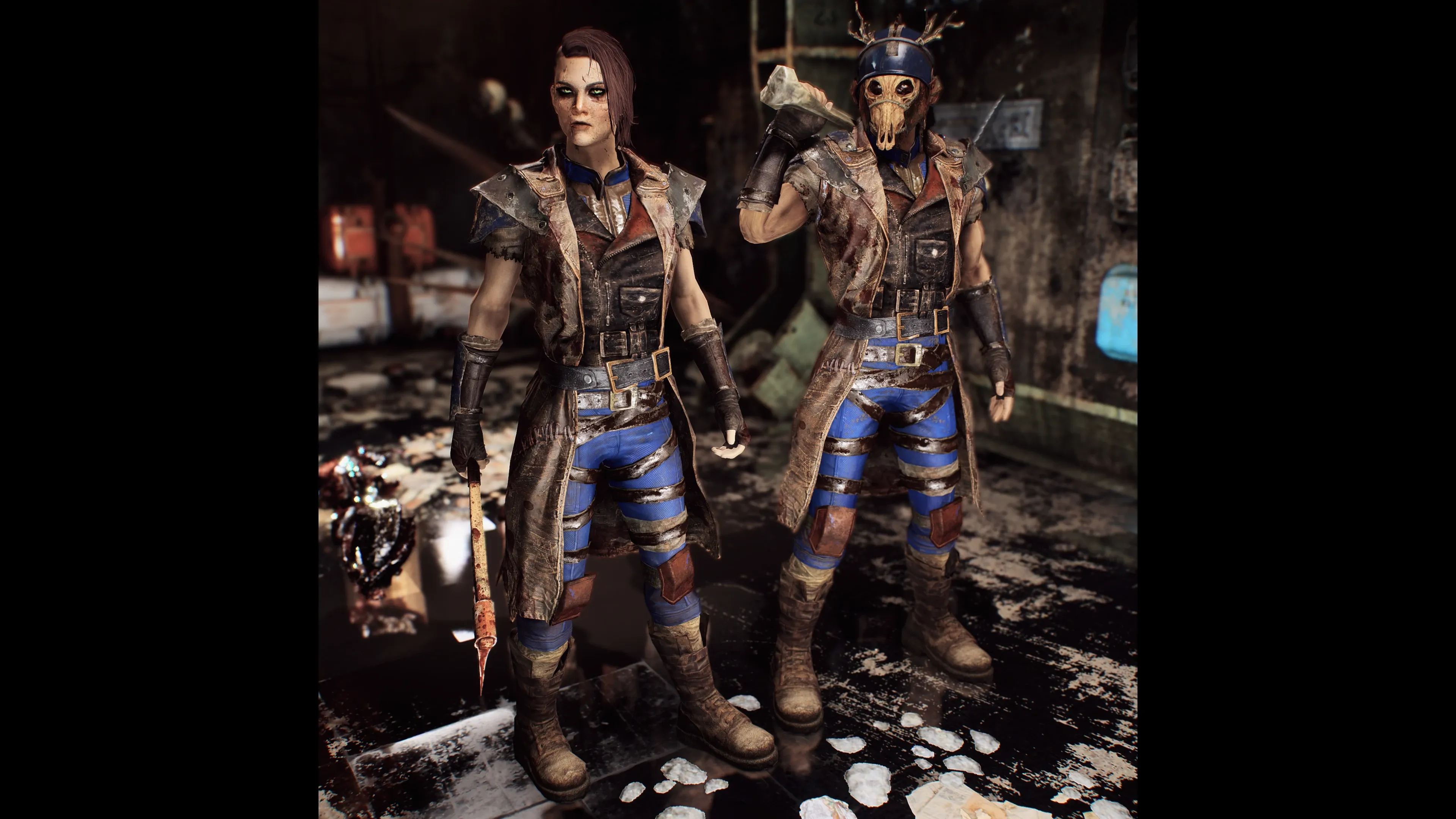 フォールアウトVRスキンセット Fallout 4 Creations - Vault Mashup Redux