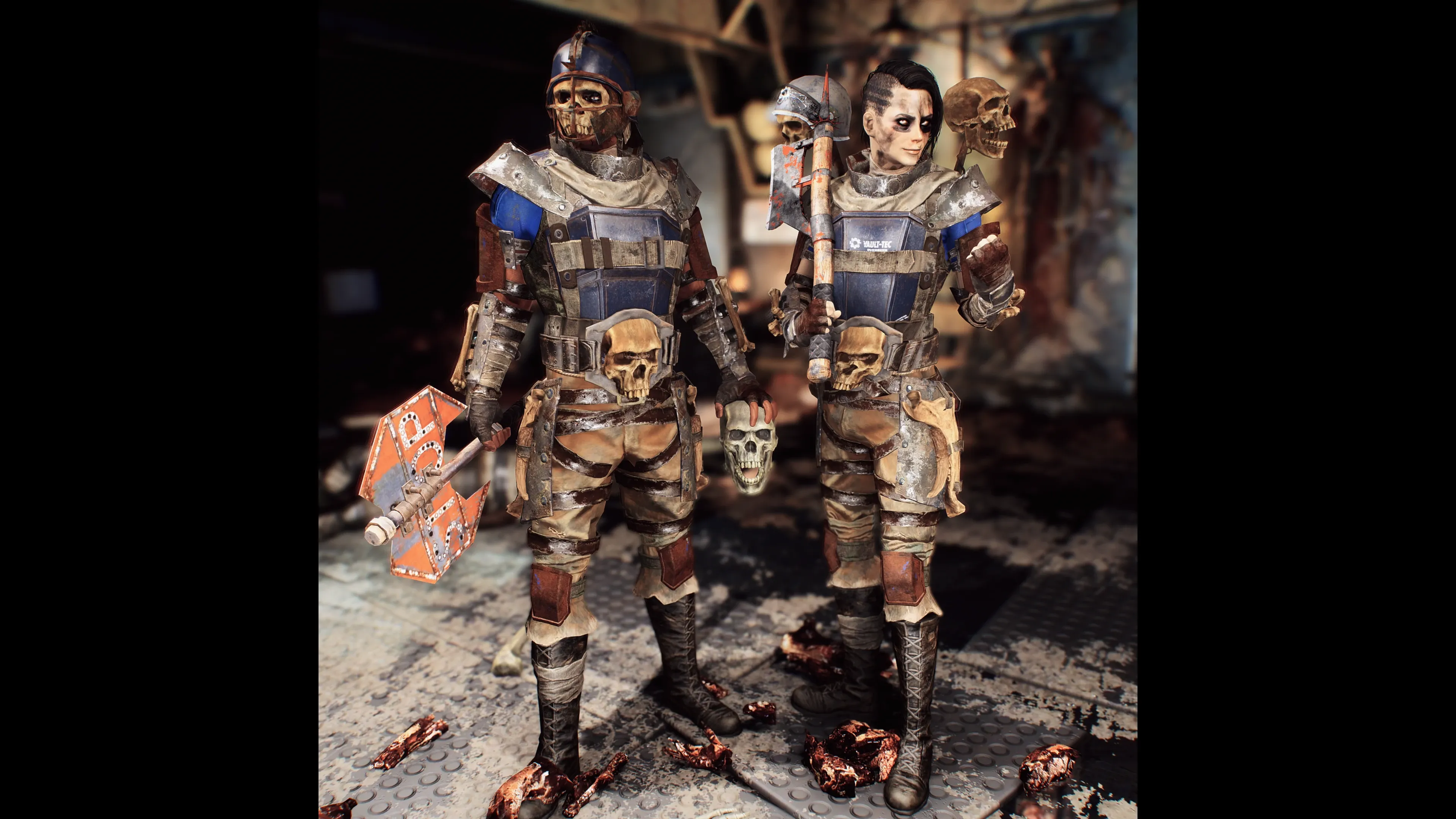 フォールアウトVRスキンセット Fallout 4 Creations - Vault Mashup Redux