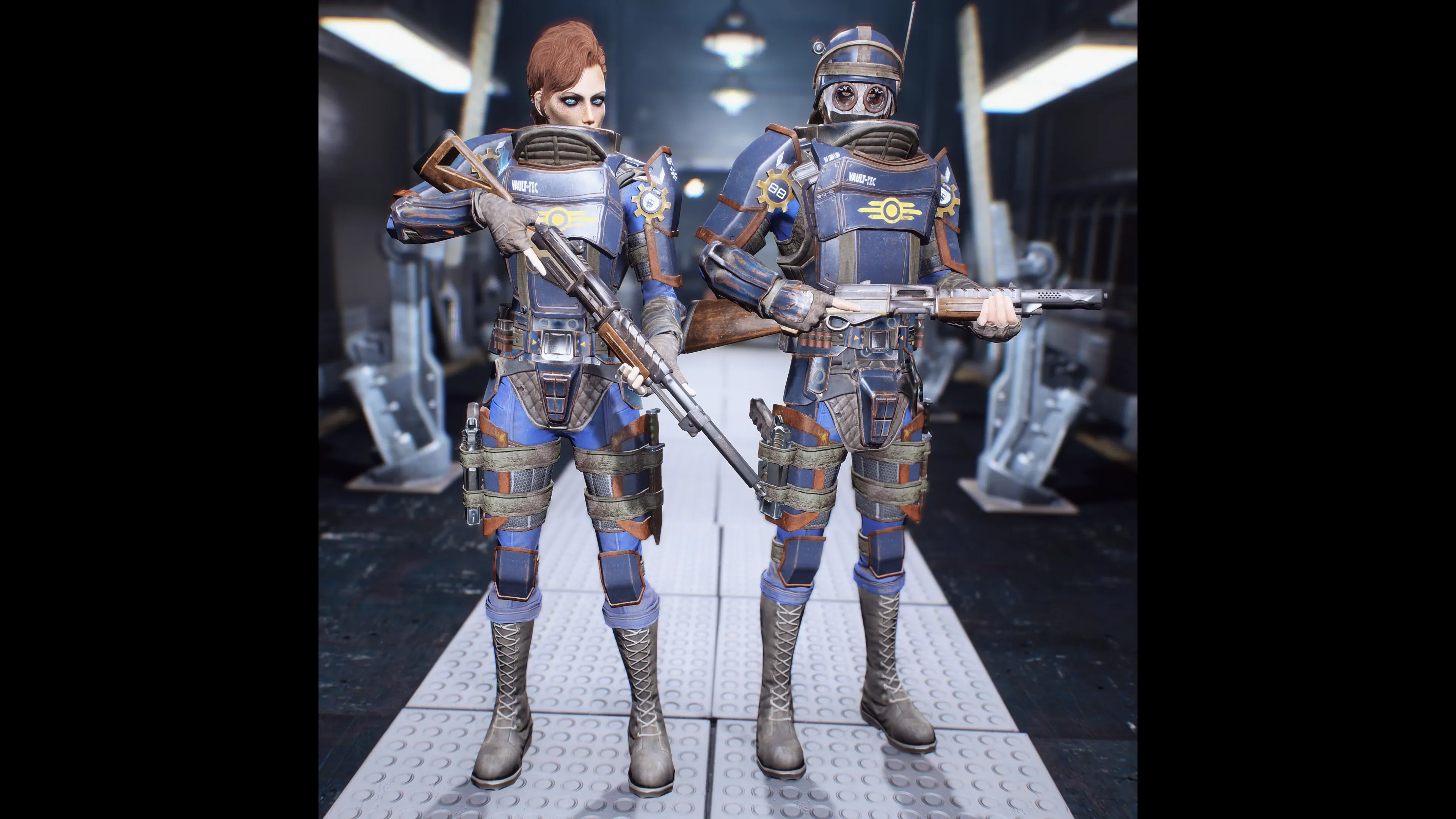 フォールアウトVRスキンセット Fallout 4 Creations - Vault Mashup Redux