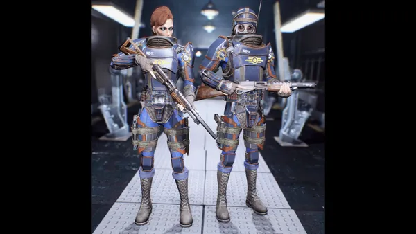 フォールアウトVRスキンセット Fallout 4 Creations - Vault Mashup Redux