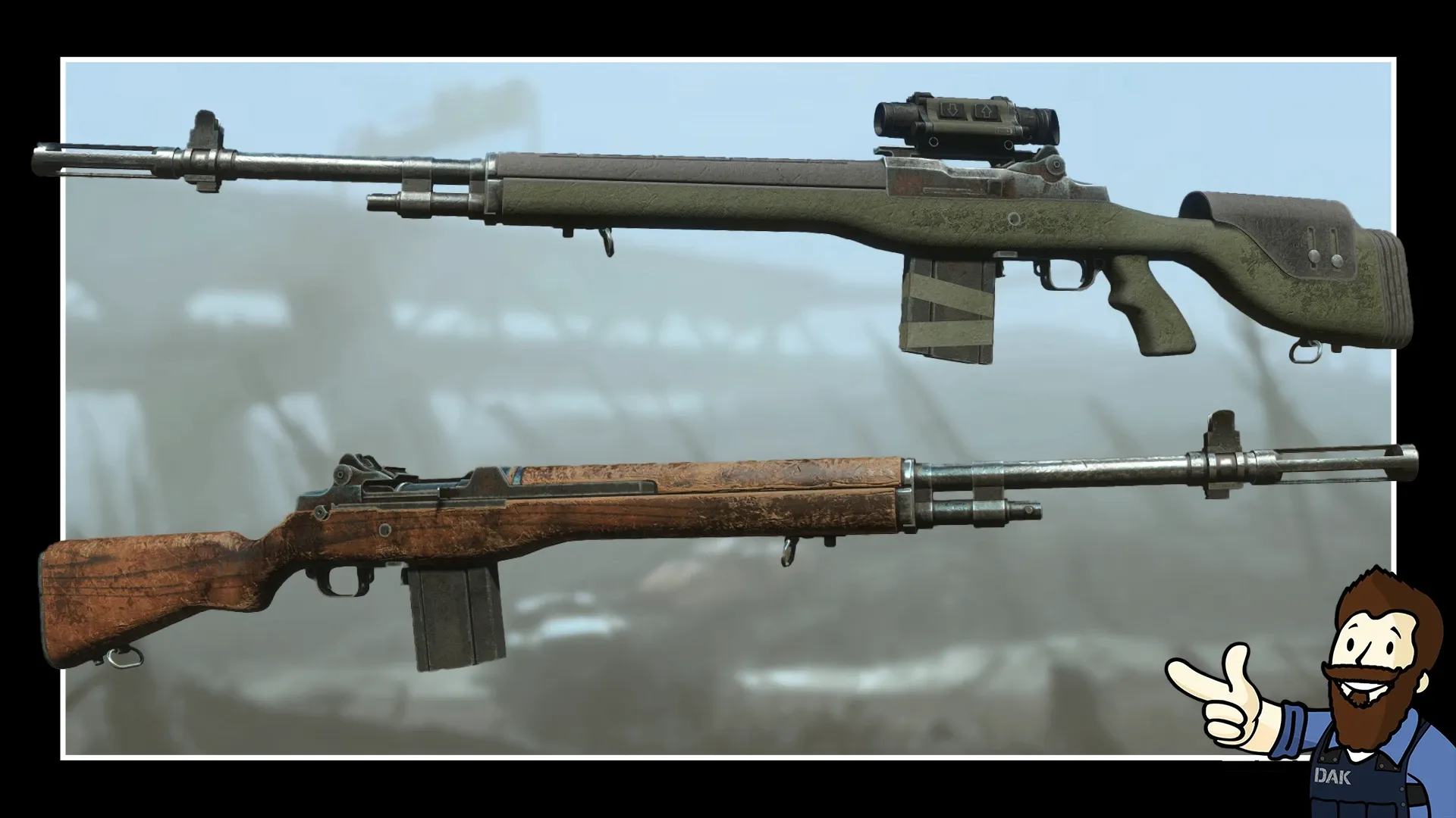 Fallout 4 クリエーション - CWE Enhanced Battle Rifle - An M14 Mod