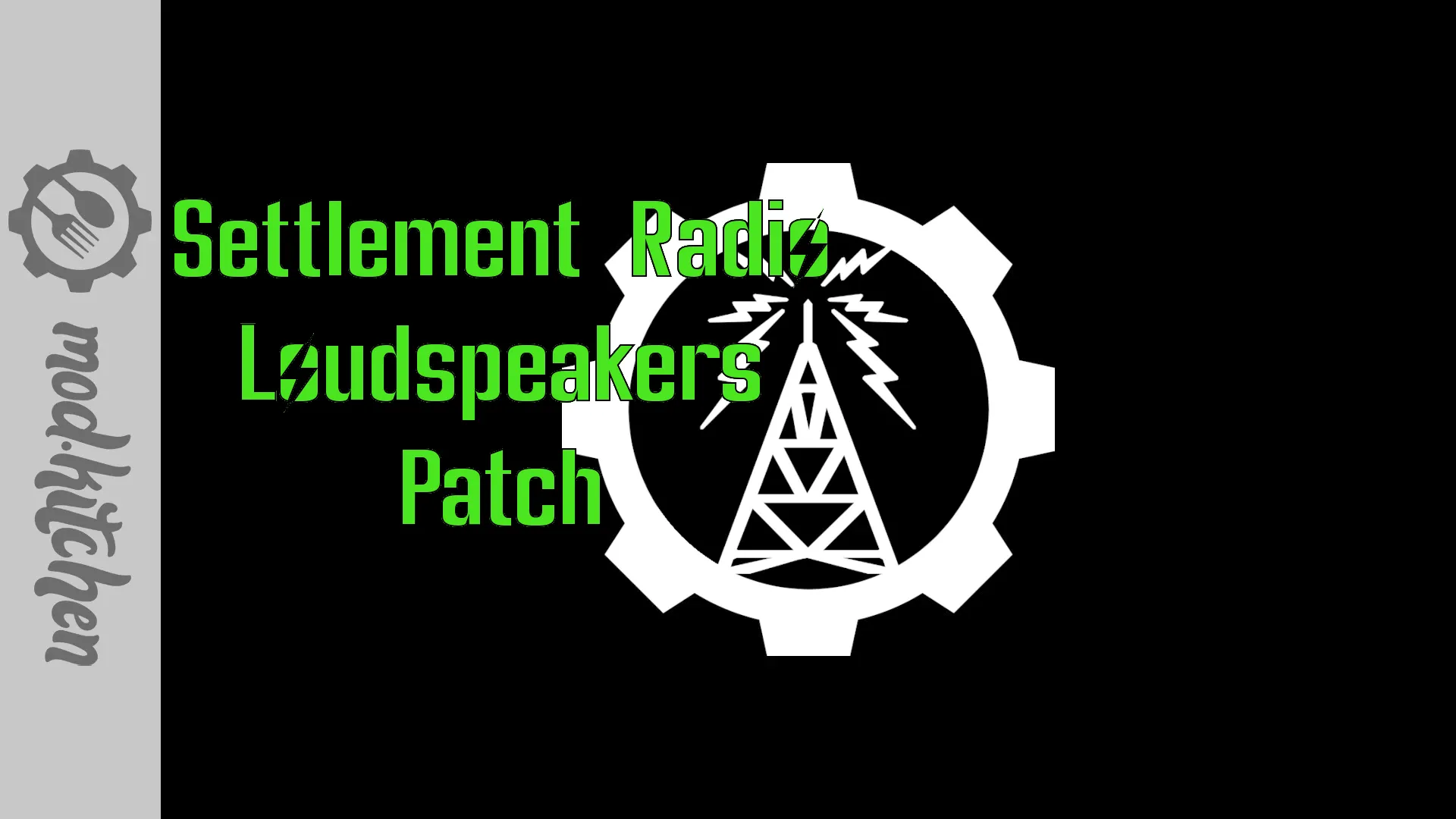フォールアウトFalloutラジオ/Bluetoothスピーカー 花見　地震停電 Творения для Fallout 4 — Settlement Radio Loudspeakers - Vault 81