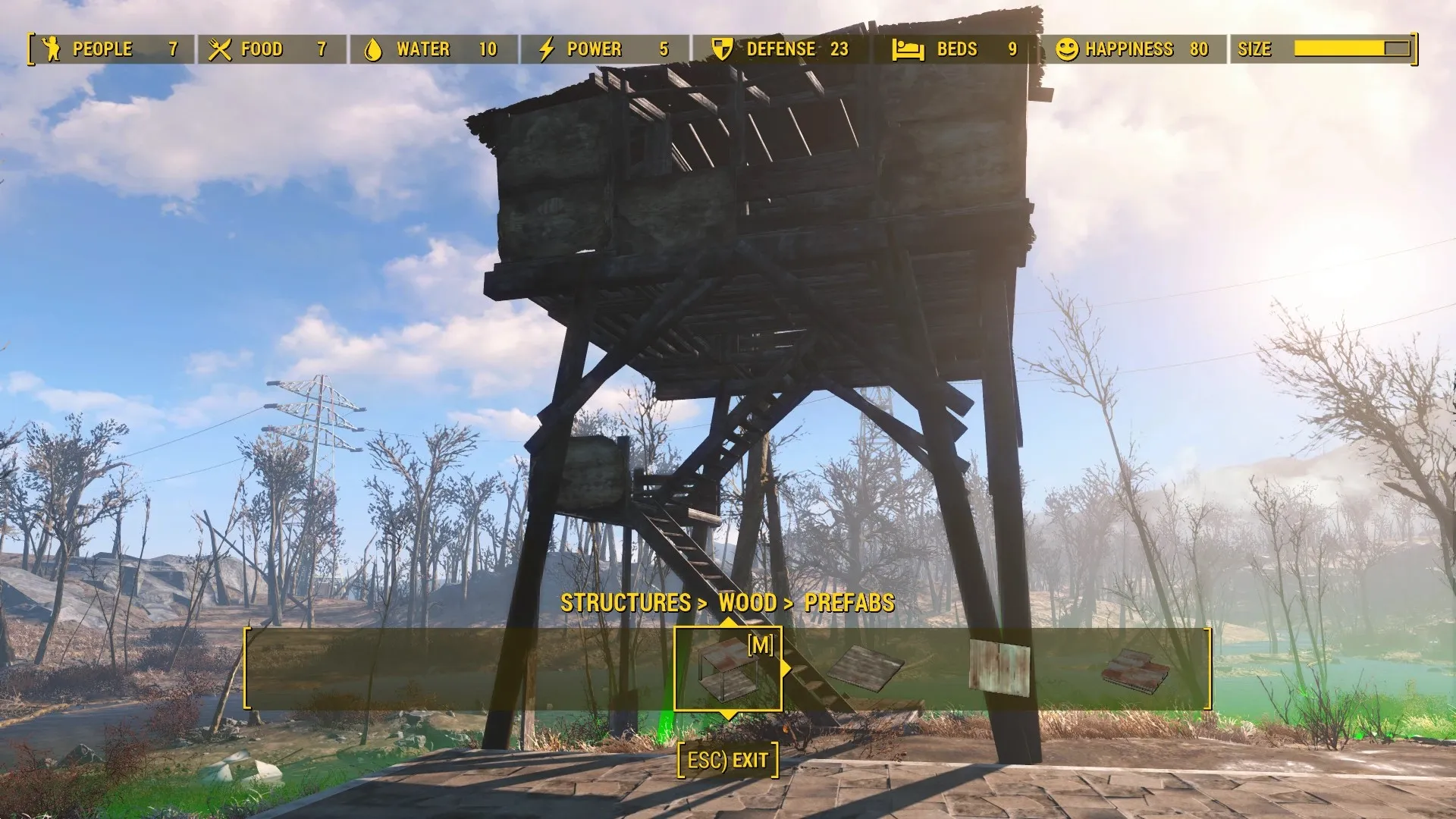 荒地　fallout 4枚セット Fallout 4 Creations - Zorkaz's settlement pack - Details