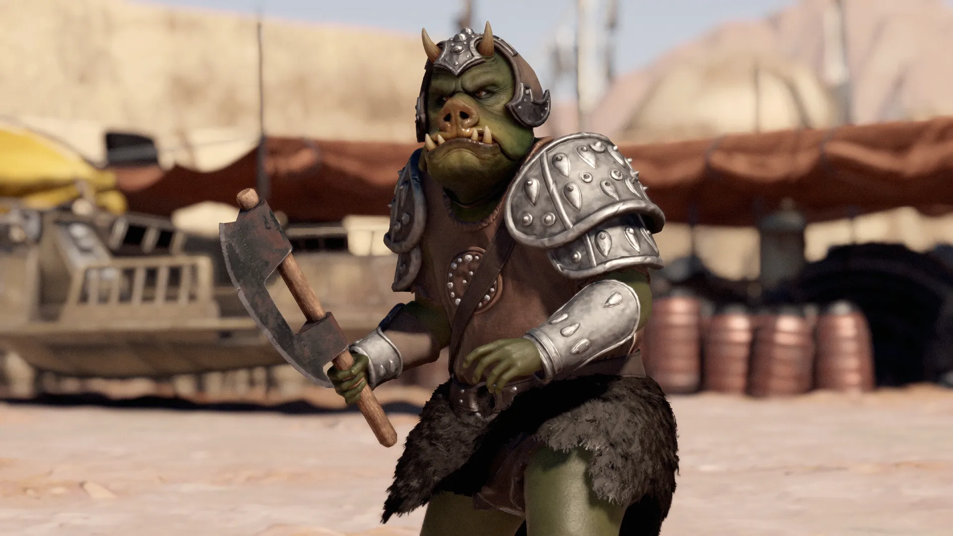 Starfield クリエーション - Gamorrean Guard Follower