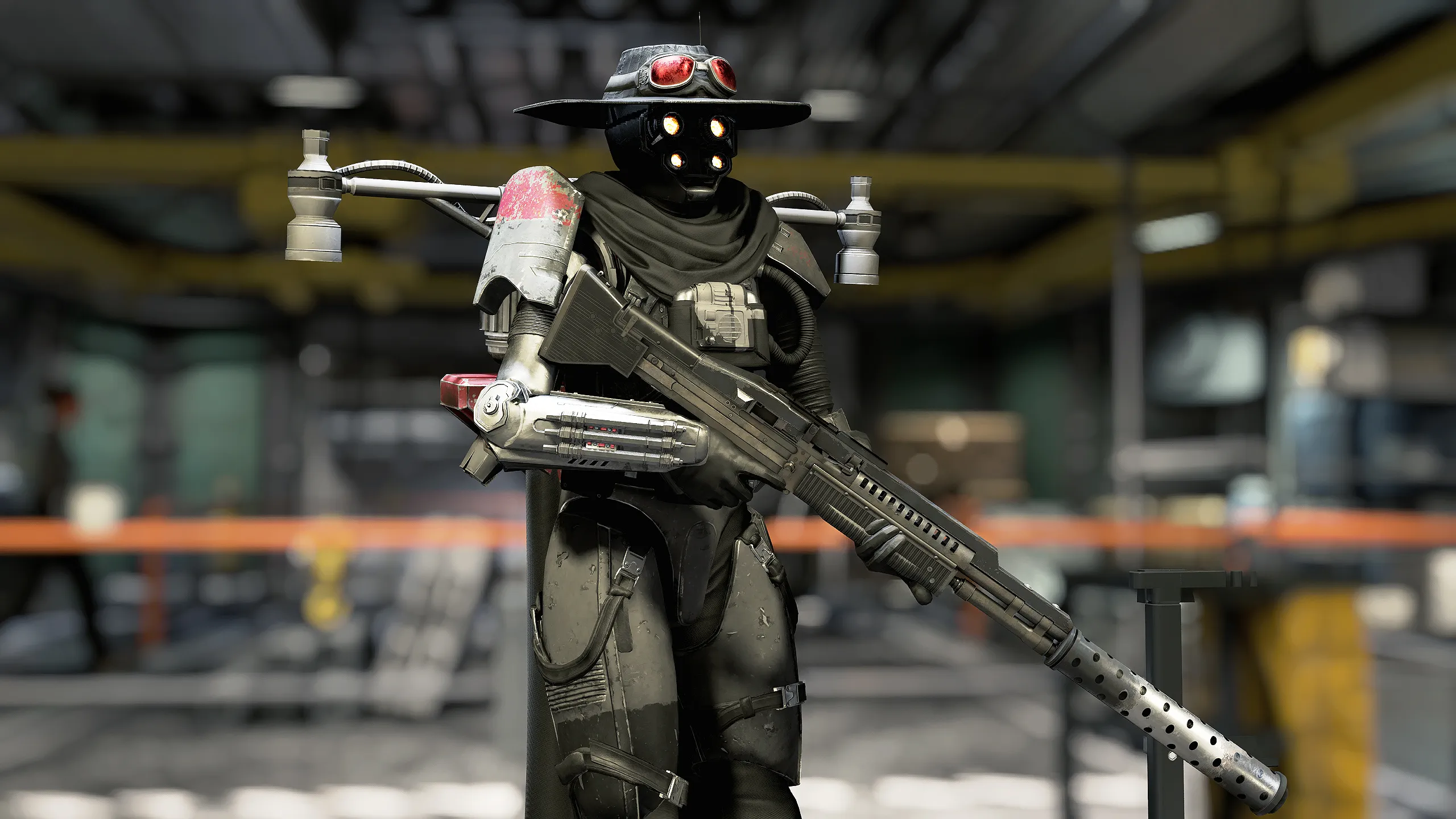 Starfield Creations - 4-Eyes Bounty Hunter Outfit (Star Wars)