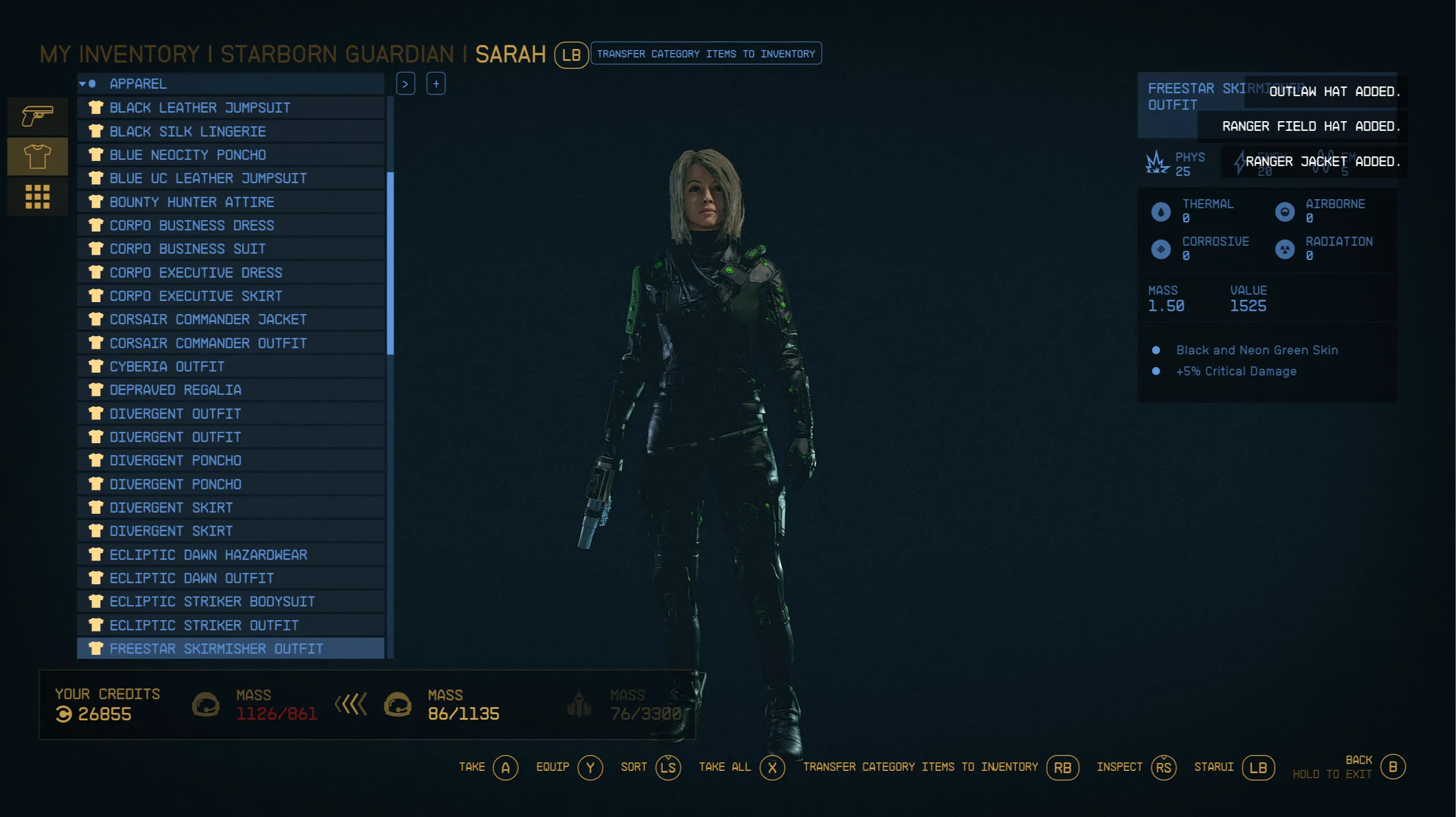 Starfield クリエーション - X2357's Prime Armor Skins: KZ