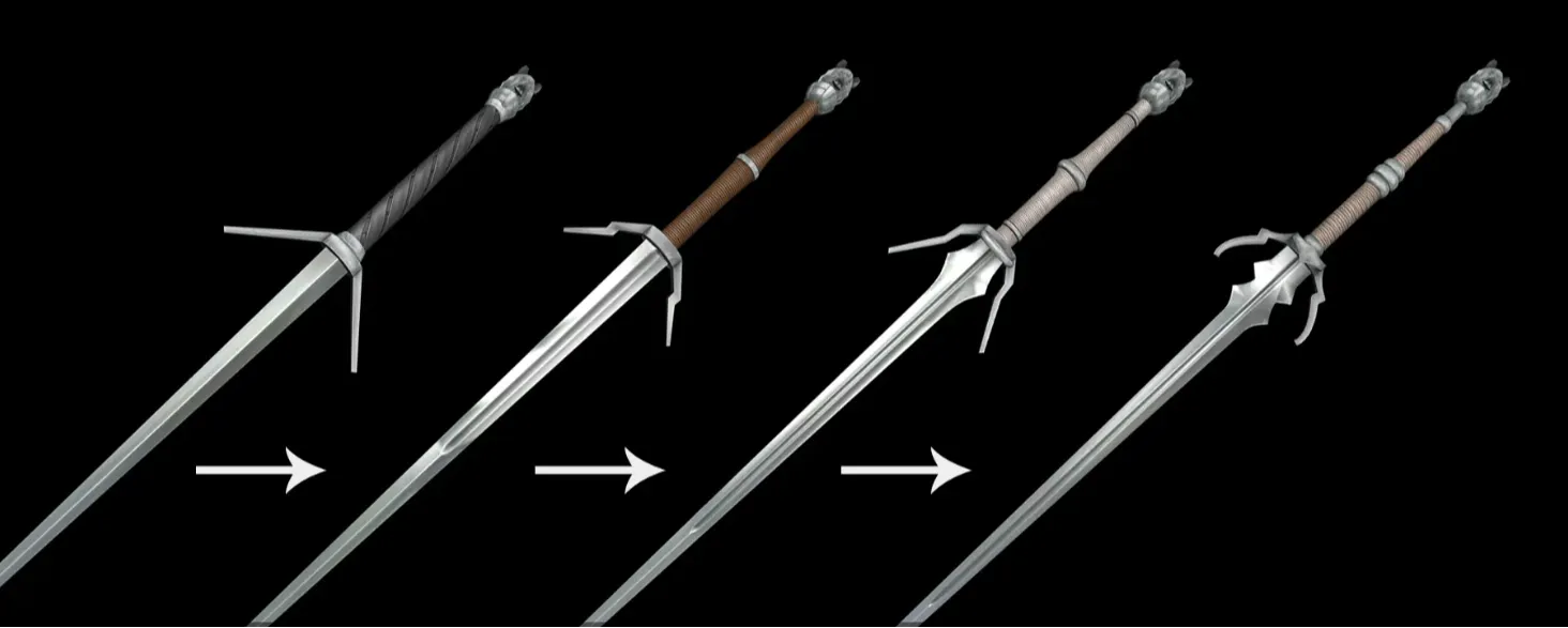 Skyrim Creations - The Witcher3 Weaponry