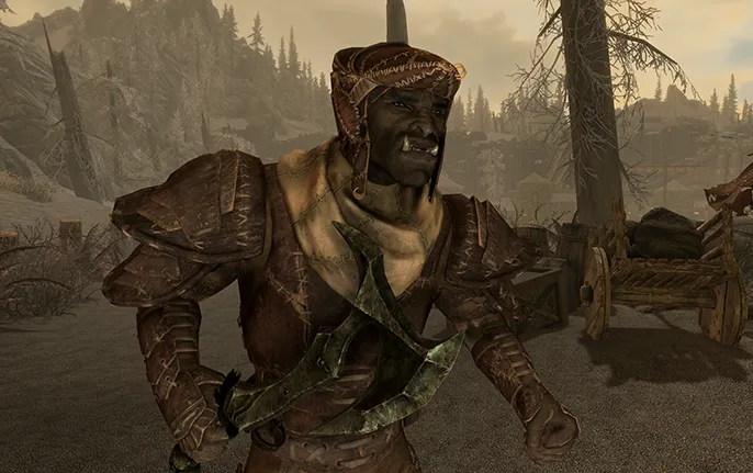 Skyrim クリエーション - Netch Leather Armor