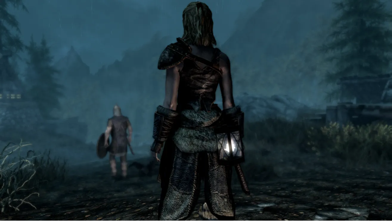 Skyrim yalangoch ayollar moda