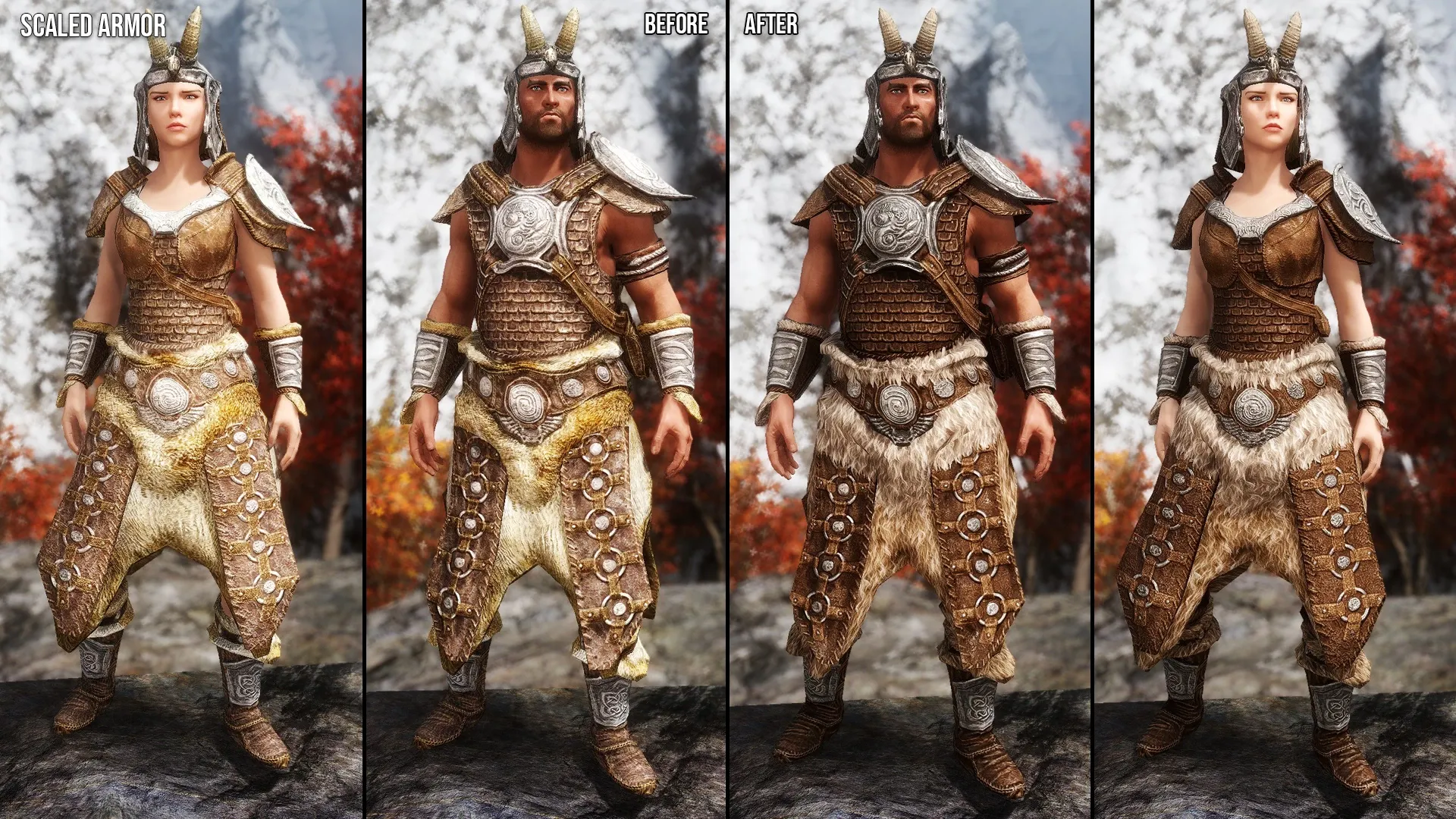Skyrim クリエーション - Leather Armors Retexture SE PS4