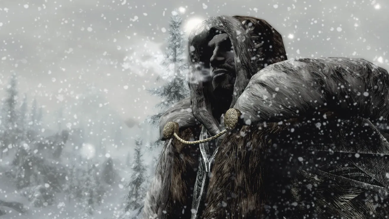 skyrim winter snow dress Winter Snow Dress [UNP/HDT Cloth]