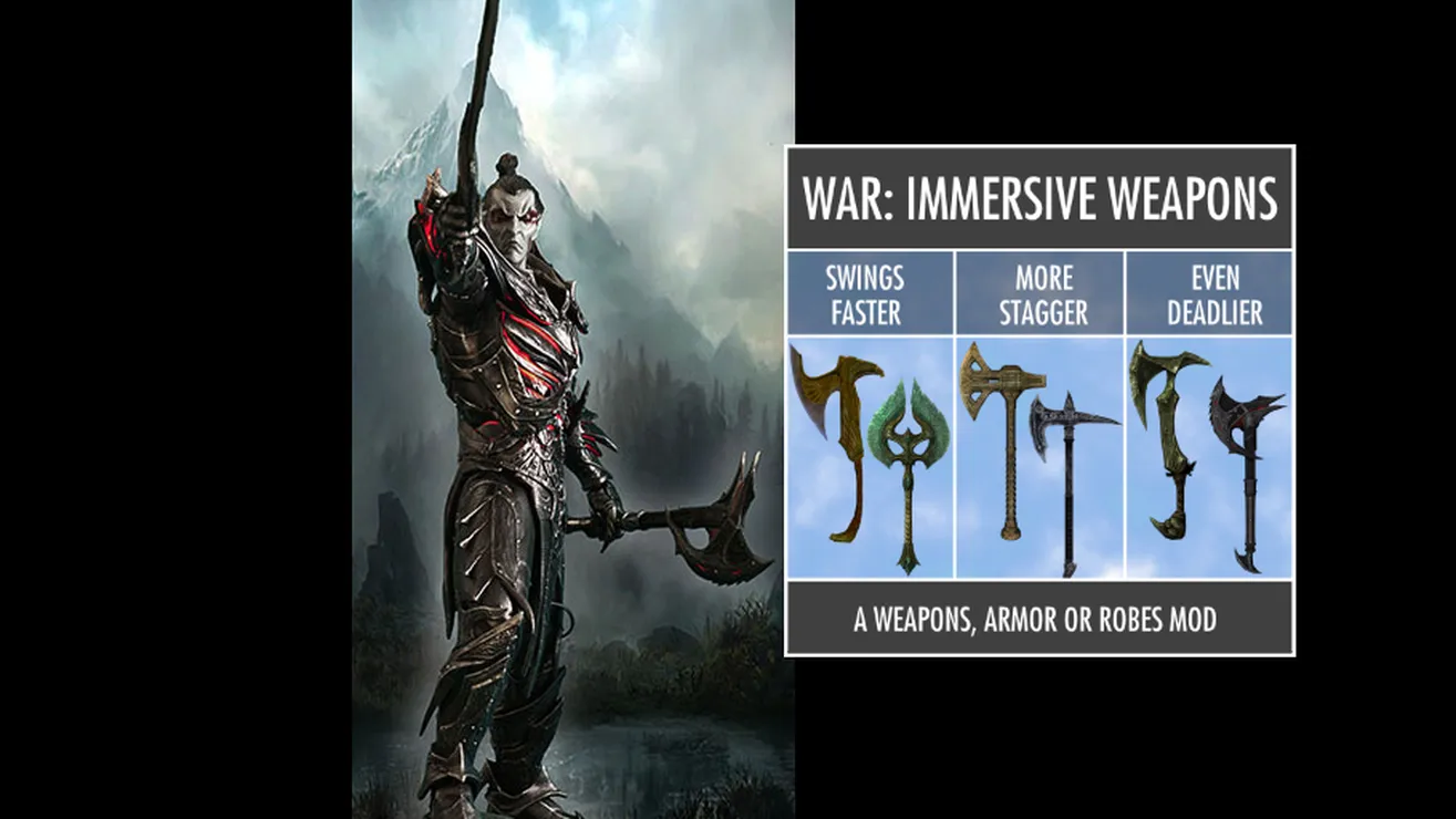 Immersive Weapons at Skyrim Nexus - Mods and Community