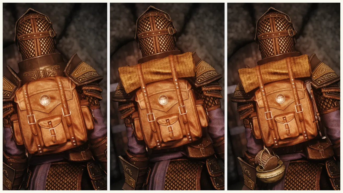 big leather backpack skyrim se Skyrim – Dzieła – [PC] Leather Backpack