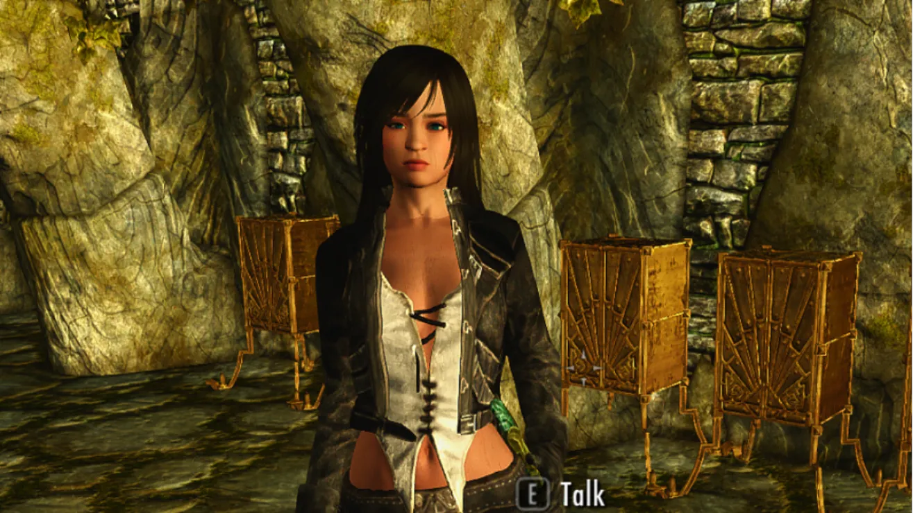 Creazioni di Skyrim - Lilly - Female Courier Replacer and 