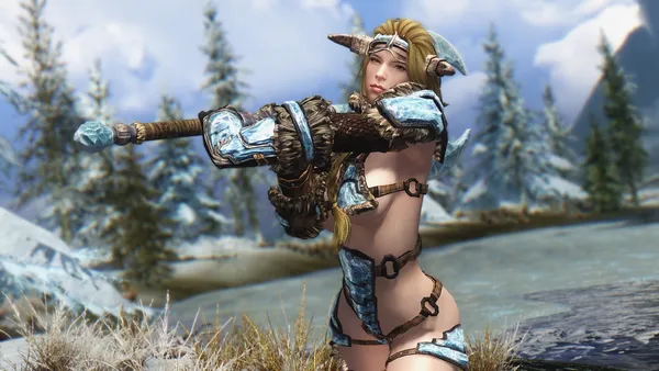 Skyrim- Stalhrim Bikini Armor 7BO