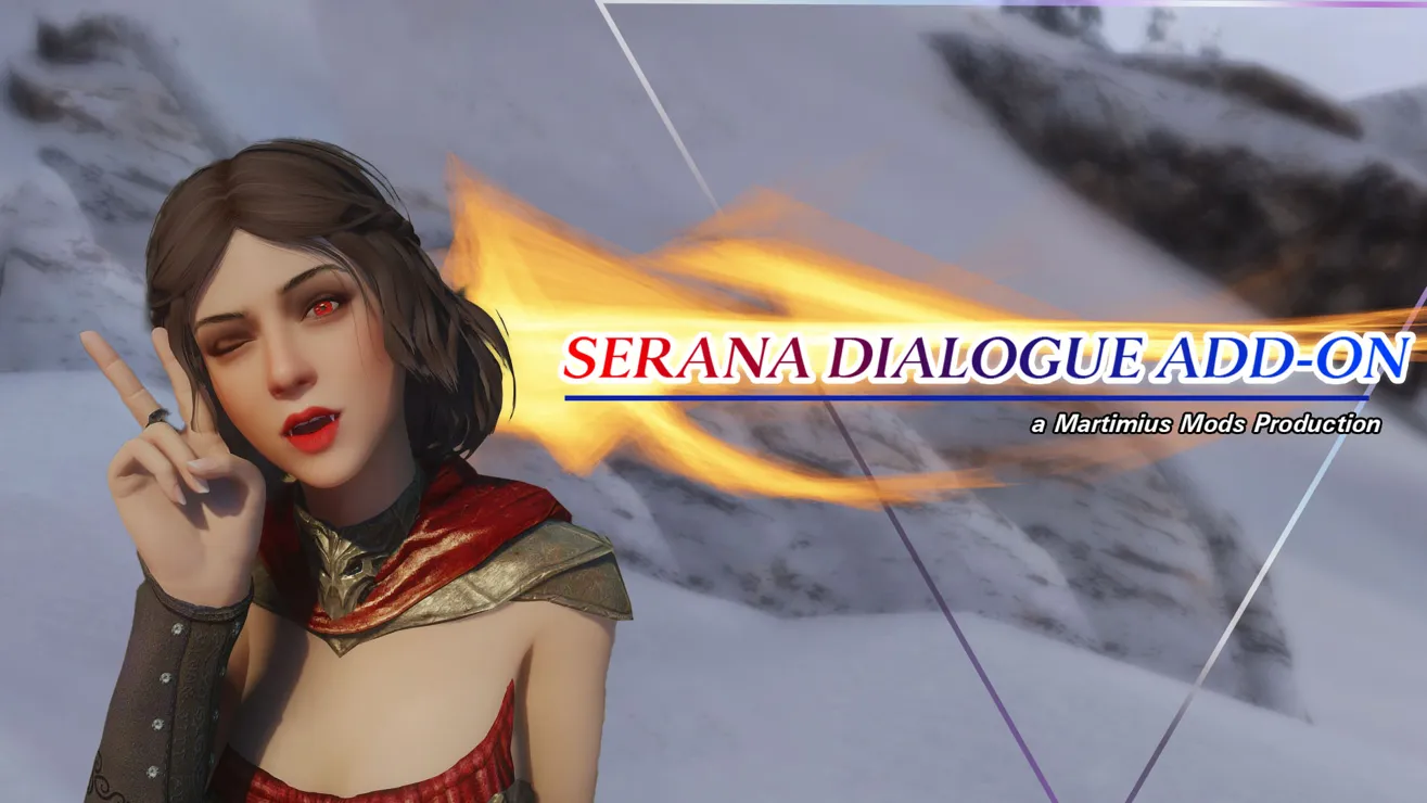 Творения для Skyrim — Serana Dialogue Add-On [PC] Version 4.1 — сведения