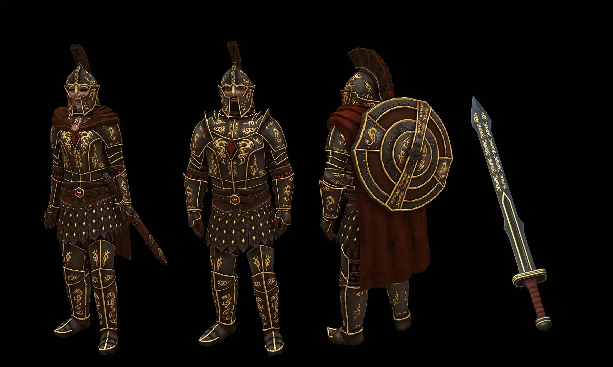 Skyrim クリエーション - Authentic Legion - Emperor Gear - 1k