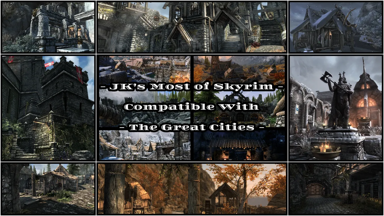 Skyrim クリエーション - JK&rsquo;s Skyrim / The Great Cities Compatible