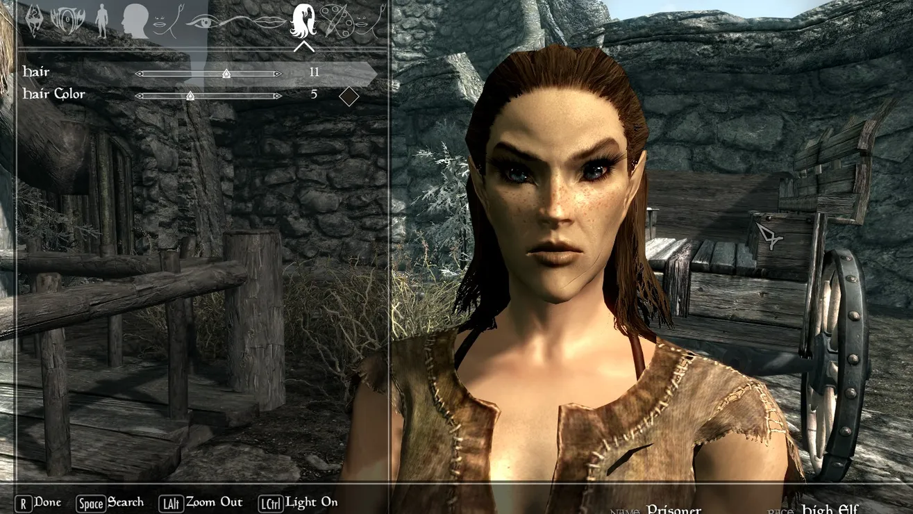 Skyrim Creations - Better High Elf Presets (PS4)