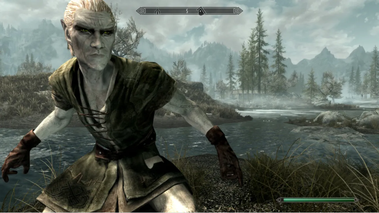 Snow Elf In Skyrim