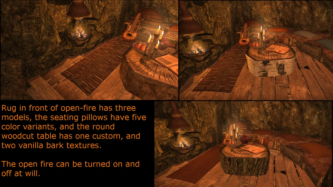 The Hideaway - A Buildable Cave Home, The Elder Scrolls Mods Wiki