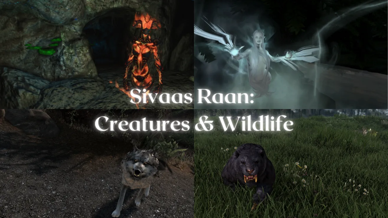 Творения для Skyrim — Sivaas Raan: Creatures & Wildlife