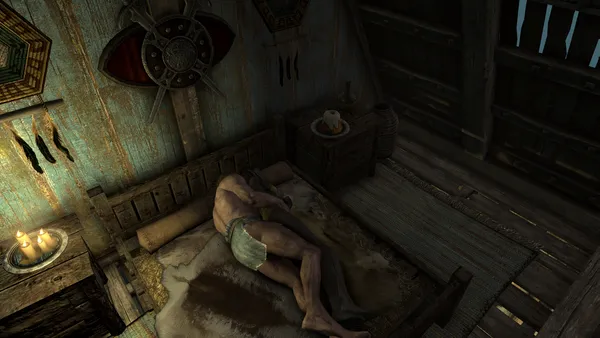 Skyrim double beds for spooning animation 2